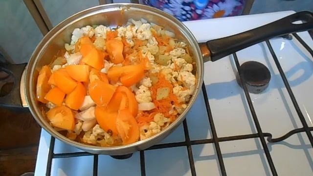 Овощная Икра, ( Тушёные овощи.) смотреть онлайн