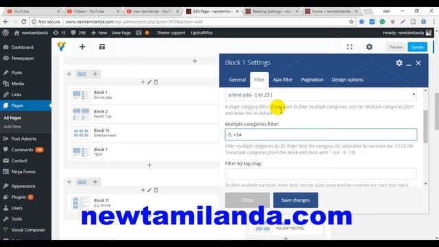 create an Advanced setting page on wordpress website - cool looking front page смотреть онлайн