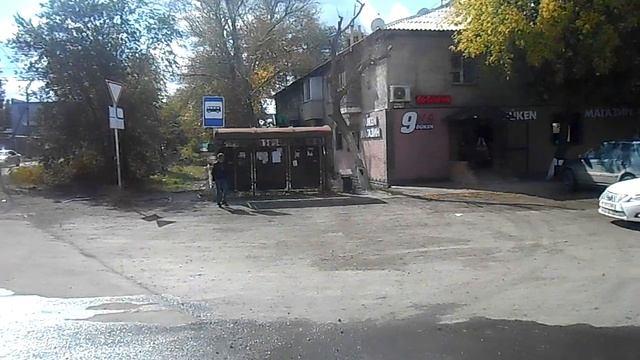 С ДСУ-19 до улицы Московской после Михайловского рынка в Караганде на автобусе № 70 маршрута смотреть онлайн