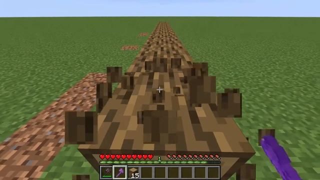 что быстрее, незеритовый топор или деревянный топор на эффективность 5?