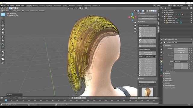 CHARACTER CREATOR 3 & HAIRTOOL FOR BLENDER ? (WORKFLOW) ? смотреть онлайн