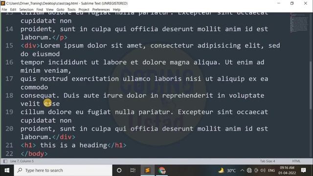 CSS Tag Selector | CSS tag selector tutorial in hindi смотреть онлайн