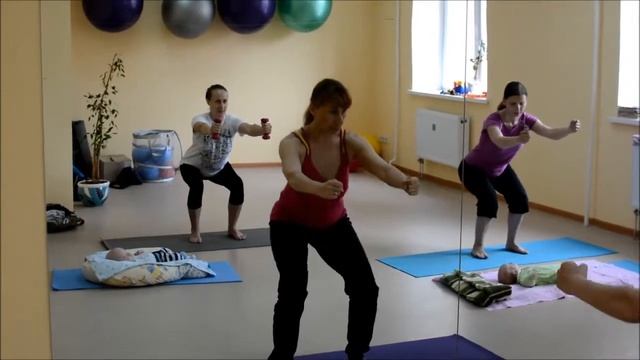 Пилатес, группа "Мать и дитя" смотреть онлайн