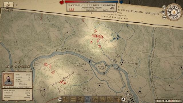Beginning Again - Grand Tactician: the Civil War - CSA 1863 #1 смотреть онлайн