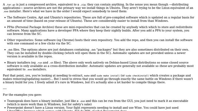 Ubuntu: There has to be an easier way to install .tar.gz files смотреть онлайн