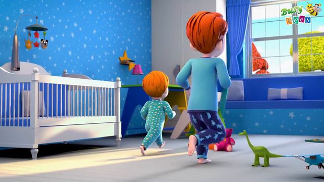 This Is The Way We Brush Our Teeth | Healthy Habits | Busy Bees Nursery Rhymes & Kids Songs смотреть онлайн
