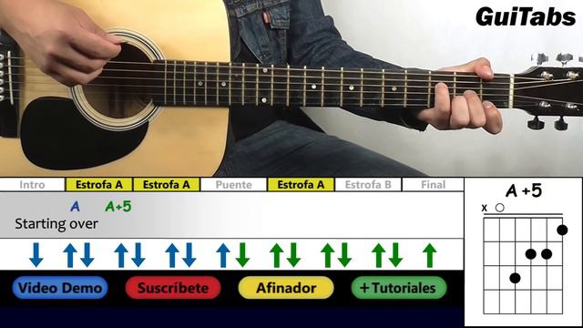 How to play (JUST LIKE) STARTING OVER - John Lennon 👓 / GUITAR Lesson 🎸 / GuiTabs N°065 смотреть онлайн