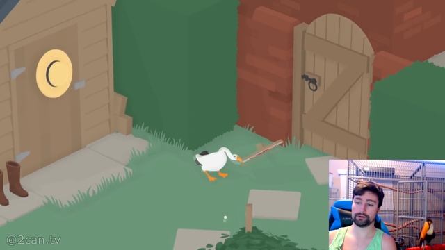 Bird Guy Plays Bird Game with Some Birds | Untitled Goose Game смотреть онлайн