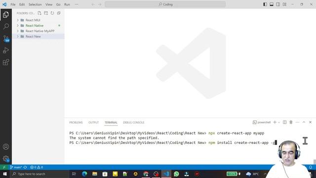 React Tutorial #0.5 NPX create-react-app not working after nodejs update | Dr Vipin Classes смотреть онлайн