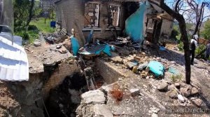 Дом Митяя в котором снимали серриал,,Сваты,,после обстрелов/Мощун/Кучугуры Июнь 2022 Г.#сваты#сериа