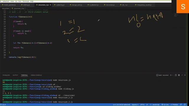 Fibonacci, Factorial Using Recursion | Recursion in Javascript Part 2 | Javascript DSA Series L5 смотреть онлайн