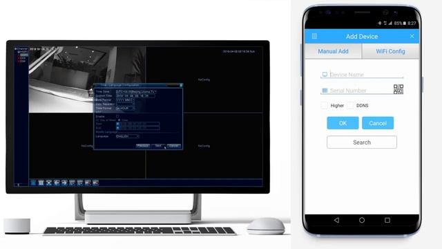 Добавление видеорегистратора в приложение XMEYE для систем видеонаблюдения смотреть онлайн