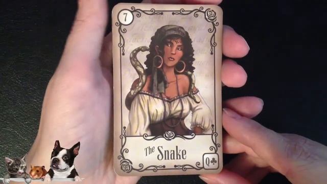 ОБЗОР колоды ЛЕНОРМАН Under the roses Значение карт при выборе питомца смотреть онлайн