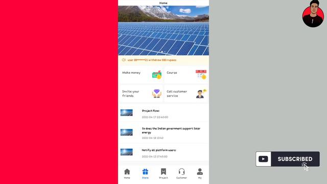 Daily Earn 5000₹ without investment//Sunlight app withdraw proof// Sunlight earning app смотреть онлайн