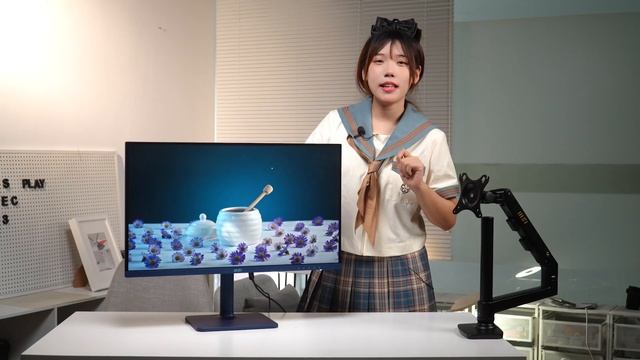 新同事桌面改造计划，简约干净风MSI Modern MD272QP Ultramarine and Display Bracket Review смотреть онлайн