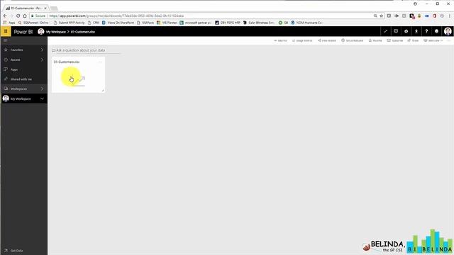 Power BI - Import from Excel смотреть онлайн