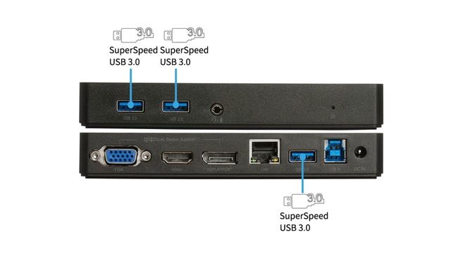 VisionTek VT1000 Universal Dual Display Docking Station смотреть онлайн