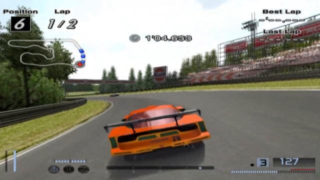 Гран Туризмо 4 (Онлайн Тест Версия) Мазда RX-7 LM Състезателна Кола Геймплей смотреть онлайн
