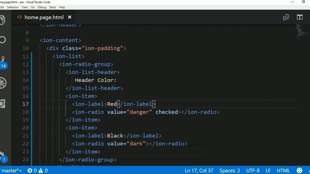Ionic4 Radio Button Group смотреть онлайн