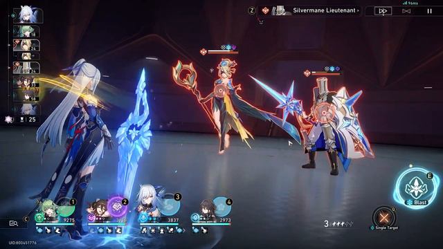 Honkai Star Rail - Memory Of Chaos 12 Patch 1.6.1 (Blade E0, Jingliu E0) смотреть онлайн