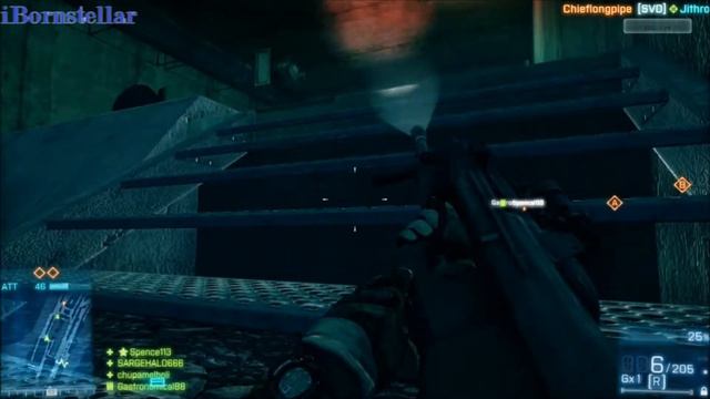 Battlefield 3 Beta 2nd F2000 ACOG Gameplay смотреть онлайн