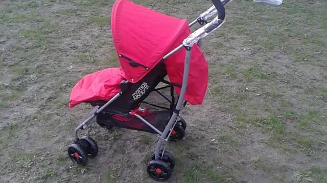 Mamas & Papas Swirl Wózek Spacerowy Czerwony 3 W 1