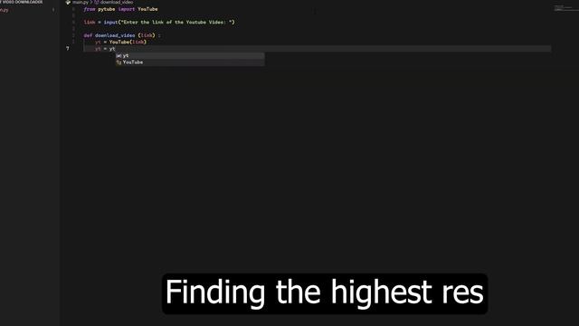 Download YT Videos with Python смотреть онлайн