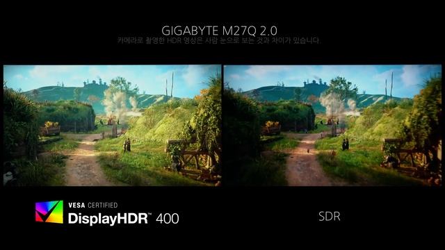 Game HDR - GIGABYTE M27Q 2.0 смотреть онлайн