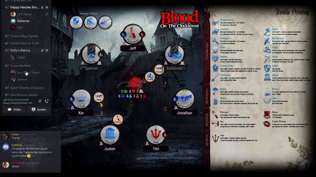 Blood on the Clocktower | 7-Player Beginners' Game смотреть онлайн