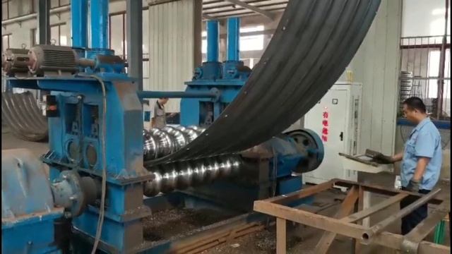 (riveted culvert Corrugated plate production line)
|Metal channeling HEL-COR CSP forming machine| смотреть онлайн