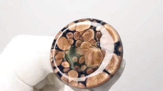 Кольцо из стекла Murano Томная ночь смотреть онлайн
