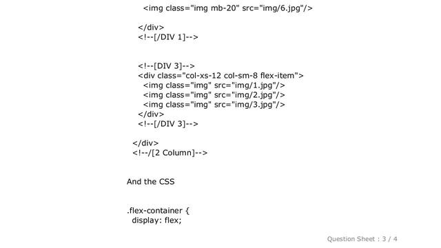 HTML : CSS Flexbox affecting Bootstrap 3 layout смотреть онлайн