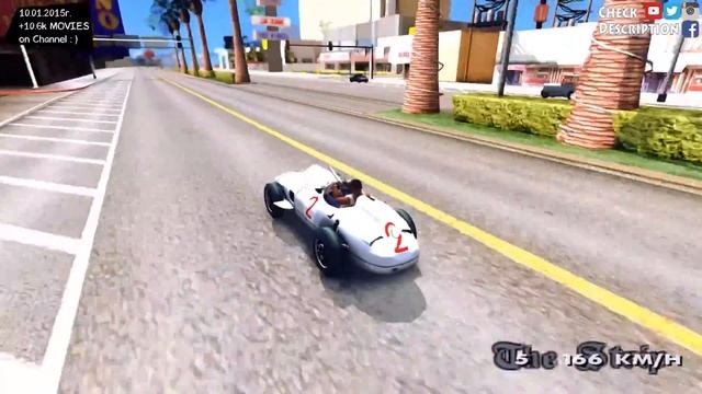 GTA San Andreas - Juan Manuel Fangio 1955 F1 EnRoMovies _REVIEW смотреть онлайн