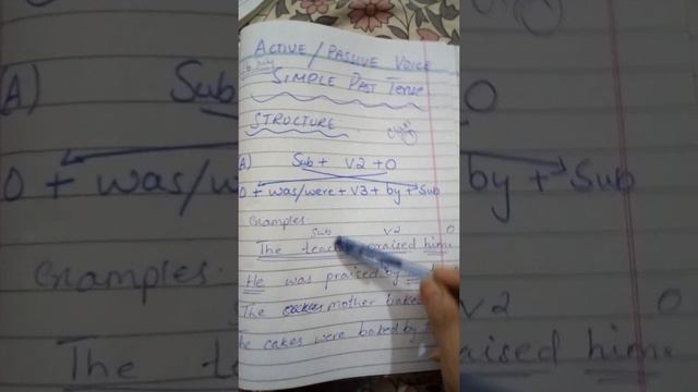 ACTIVE PASSIVE VOICE. SIMPLE PAST TENSE . смотреть онлайн