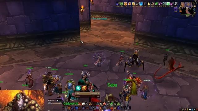 Kronos1 - AQ40 and MC with Friends. смотреть онлайн
