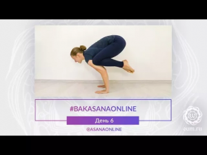 Челендж по освоению бакасаны с asanaonline.ru. День 6