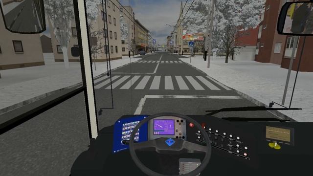 Omsi 2 Trolza Optima Troll Маршрут №2 С Вокзала до Депо