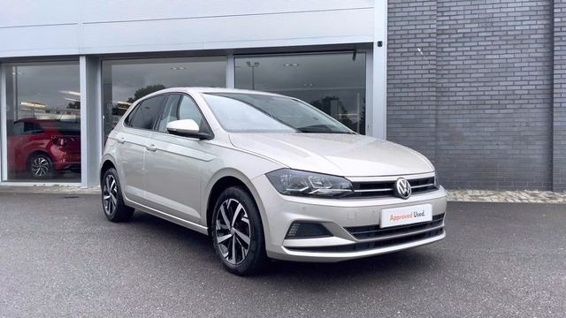 Approved Used Volkswagen Polo SE 1.0 TSI Manual Ivory Silver | Wrexham Volkswagen смотреть онлайн