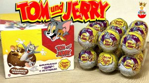 ТОМ и ДЖЕРРИ. Шоколадные Шары ЧУПА ЧУПС, СЮРПРИЗ, МУЛЬТ ИГРУШКИ, Unboxing Surprise Chupa Chups