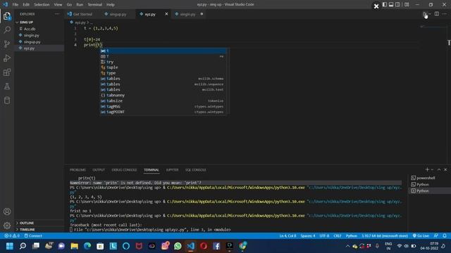 Tuple | Method | in | Python | Python Full Tutorials in Hindi | Beginners to Advanced | Part 12 смотреть онлайн