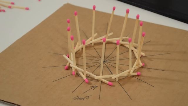 How to Make a MATCHSTICK CIRCLE ⭕? смотреть онлайн