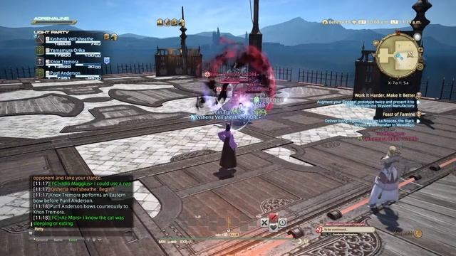 FFXIV Domus Crystallus Mock Duel Chronicles - Purrl Anderson vs Knox Tremora смотреть онлайн