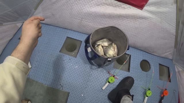 В ЛУНКАХ МНОГО РЫБЫ, НО ПОСЛЕ ТАКОЙ ДОРОГИ СИЛ НЕ ОСТАЛОСЬ! ЗИМНЯЯ РЫБАЛКА С НОЧЕВКОЙ В ПАЛАТКЕ. смотреть онлайн