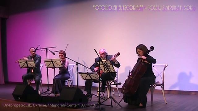 José Luis Merlin (F.Sor) - Otoño en el Escorial - Quartet смотреть онлайн