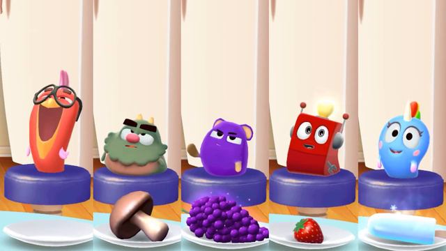 😻 My Talking Tom 2 Learn Colors 🌈 Flip vs Gus vs Squeak vs Dot vs Sugar смотреть онлайн