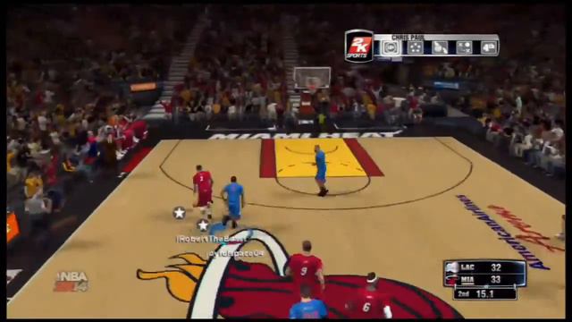 NBA 2K14 Clippers Vs Heat (Me Vs IRobertTheBeast) Game 3 смотреть онлайн