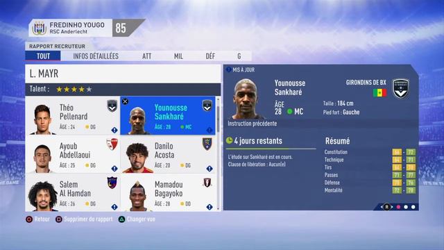 Fifa 19 - carrière Anderlecht , Recrutement d'un futur crack #2 смотреть онлайн