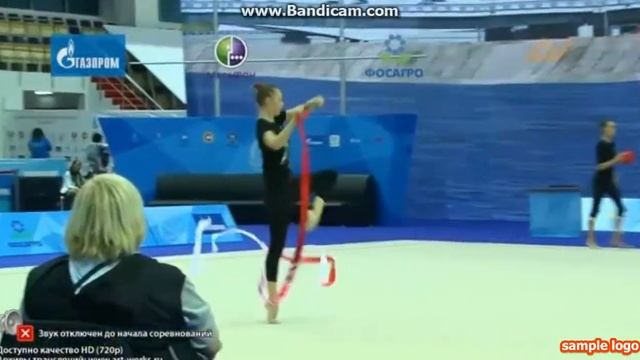 Мелитина Станюта.Кубок Мира Казань 2014.Трентровка -Лента. смотреть онлайн