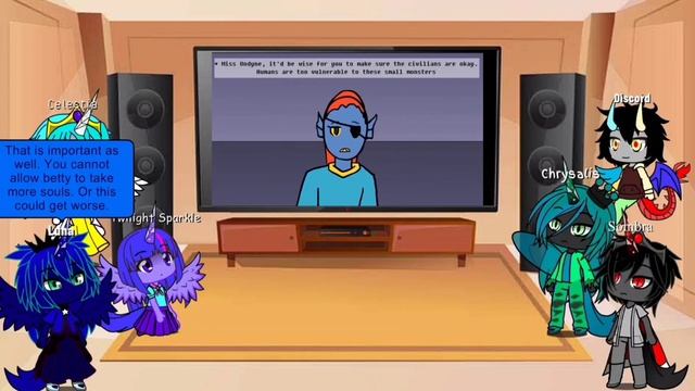 Mlp react to Glitchtale s2 ep3. (Do or Die) смотреть онлайн