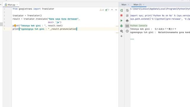 MEMBUAT TRANSLATOR BAHASA MENGGUNAKAN PYTHON - FUN PYTHON смотреть онлайн